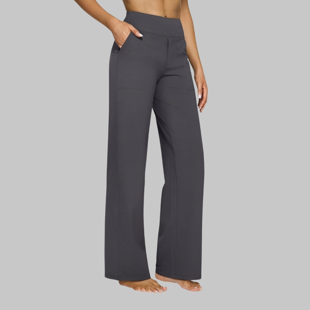 Averisse - Pantalon Stretch Doux Et Confortable Pour Femme (Un acheté = un offert)