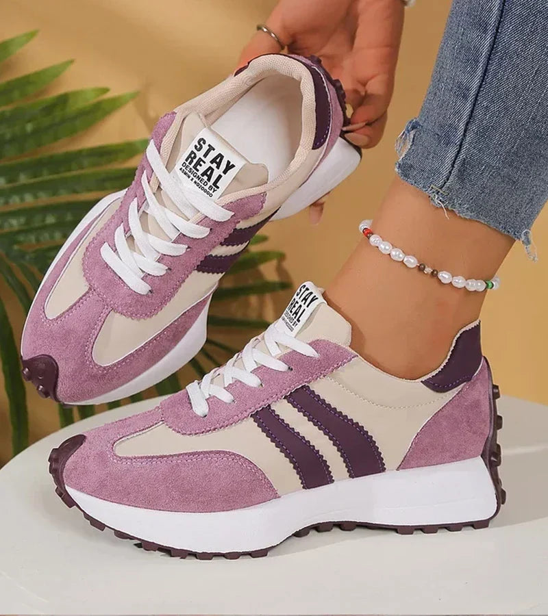 Quivelle - Sneakers Confort à Plateforme Ergonomique