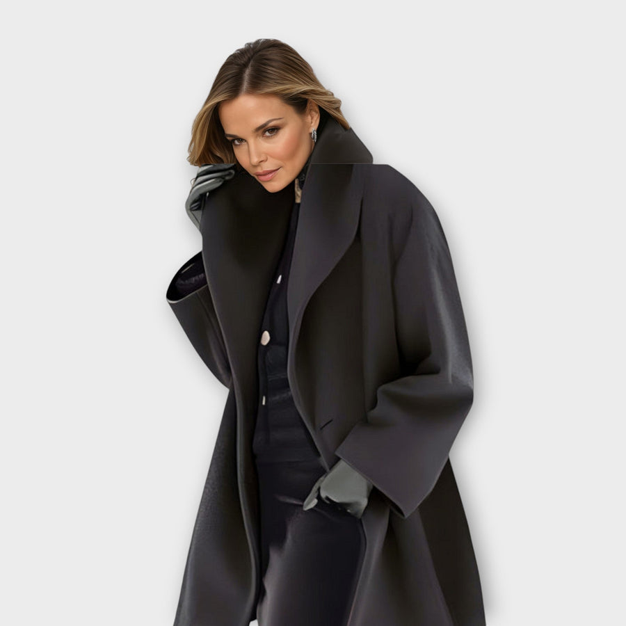 Zoé - Veste en laine coupe-vent